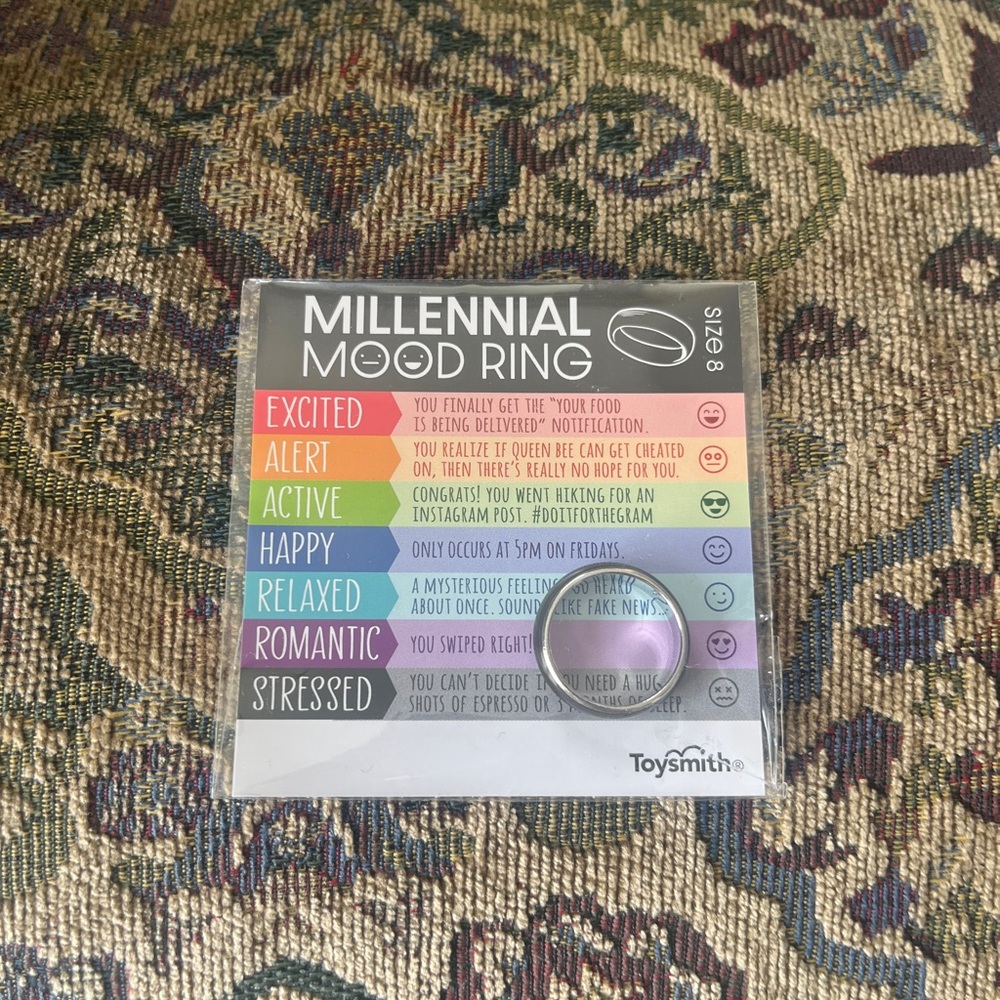 SMITH Millennial Mood Ring - Silver